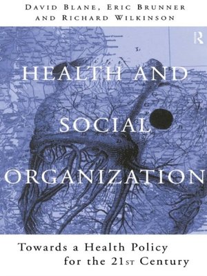 cover image of Health and Social Organization